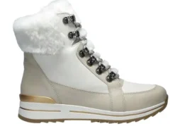 Boots<Ara - Wijdte - H -12 24599 09 - Beige - Uitneembaar voetbed