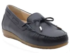 Instapschoenen<Ara - Wijdte G - 1912 02 - Blauw - Uitneembaar voetbed