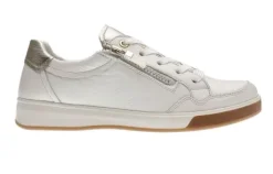 Veterschoenen<Ara - Wijdte G - 34423 09 - Wit - Uitneembaar voetbed