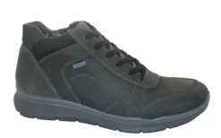Boots<Ara - Wijdte G - 24604 - Grijs - Uitneembaar voetbed - GTX