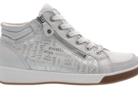 Boots<Ara - Wijdte G - 12-34499-03 - Wit - Uitneembaar voetbed