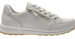 Veterschoenen<Ara - Wijdte H - 24801 97 - Gebroken wit - Uitneembaar voetbed