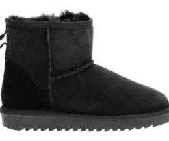 Korte Halfhoge Laarzen<Ara - Wijdte H - Alaska - 29921 01 - Zwart