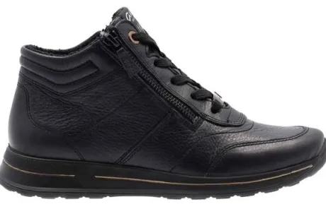 Boots<Ara - Wijdte H - Osaka - 24808 2.0 01 - Zwart - Uitneembaar voetbed