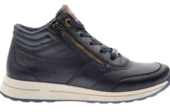 Boots<Ara - Wijdte H - Osaka - 24808 2.0 17 - Blauw - Uitneembaar voetbed