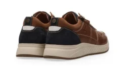 Veterschoenen<Australian - Hurricane - 15 1528 - Cognac - Uitneembaar voetbed