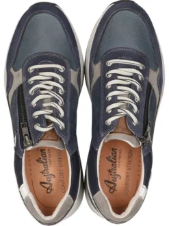 Veterschoenen<Australian - Wijdte H - Connery 15.1646 s02 - Blauw - Uitneembaar voetbed