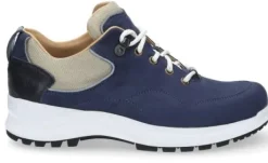 Veterschoenen|Wandelschoenen<Durea - City Hike - 6266 - Blauw - Uitneembaar voetbed