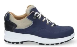 Wandelschoenen|Veterschoenen<Durea - City Hike - Wijdte H - 6266 9737 - Blauw - Uitneembaar voetbed