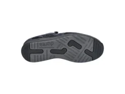Veterschoenen<Durea - Go - 6260 0566 - Wijdte H- Blauw - Uitneembaar voetbed