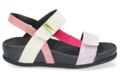 Sandalen<Durea - Wijdte - H - 7418 485 - Roze - Uitneembaar voetbed