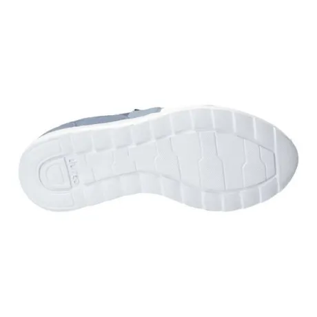 Veterschoenen<Durea - Wijdte E - 6279 1490 - Blauw - Stretch - Uitneembaar voetbed