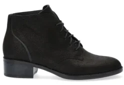 Boots<Durea - Wijdte E - 9738 9351 - Zwart - Uitneembaar voetbed