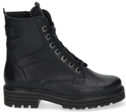 Boots<Durea - Wijdte E - 9758 5598 - Zwart - Uitneembaar voetbed