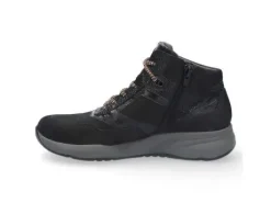 Boots<Durea - Wijdte E - 9778 0685 - Zwart - Uitneembaar voetbed