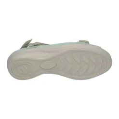 Sandalen<Durea - Wijdte E - 7376 - Mintgroen - Uitneembaar Voetbed