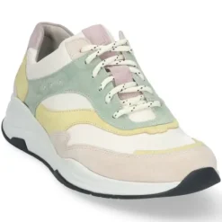 Veterschoenen<Durea - Wijdte E - Meerkleurig- 6267 - Uitneembaar voetbed