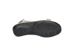 Sandalen<Durea - Wijdte G - 7258 188 - Beige Goud - Uitneembaar voetbed