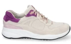 Veterschoenen<Durea - Wijdte G - 6283 466 - Beige -Uitneembaar voetbed