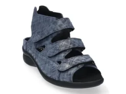 Sandalen<Durea - Wijdte G - 7272 185 - Blauw - Uitneembaar voetbed