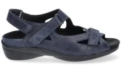 Sandalen<Durea - Wijdte G - 7258 9528 - Blauw - Uitneembaar voetbed