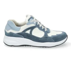 Veterschoenen<Durea - Wijdte G - 6283 1054 - Blauw - Uitneembaar voetbed