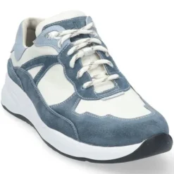 Veterschoenen<Durea - Wijdte G - 6283 1054 - Blauw - Uitneembaar voetbed