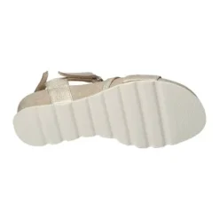 Sandalen<Durea - Wijdte G - 7421 1024 - Goud - Uitneembaar voetbed