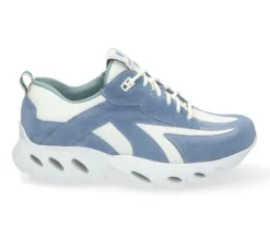 Veterschoenen<Durea - Wijdte G - 6309 1654 - Jeans - Uitneembaar voetbed