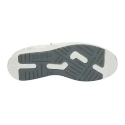 Veterschoenen<Durea - Wijdte G - 6306 1580 - Wit - Uitneembaar voetbed