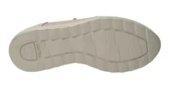Veterschoenen<Durea - Wijdte G - Beige - 6263 - Uitneembaar Voetbed