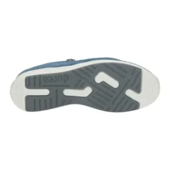 Veterschoenen<Durea - Wijdte H - 6306 1581 - Blauw - Uitneembaar voetbed