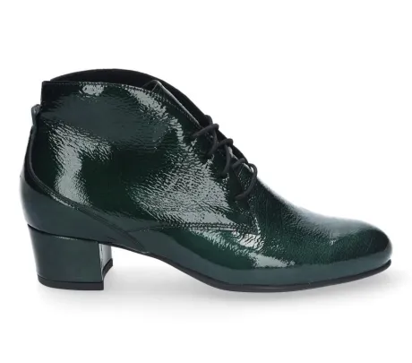 Boots<Durea - Wijdte H - 9795 1288 - Groen - Uitneembaar voetbed