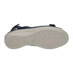 Sandalen<Durea - Wijdte H - 7376 0859 - Jeans - Uitneembaar voetbed