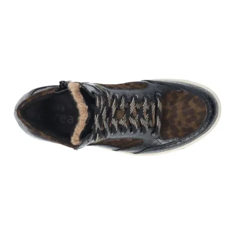 Boots<Durea - Wijdte H - 9781 1181 - Zwart - Uitneembaar voetbed