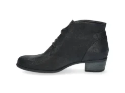 Boots<Durea - Wijdte H - 9603 0554 - Zwart - Uitneembaar voetbed