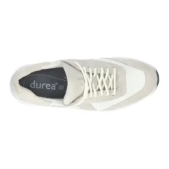 Veterschoenen<Durea - Wijdte K - 6305 1614 - Offwhite - Uitneembaar voetbed