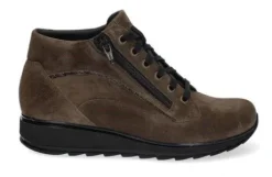Boots<Durea - Wijdte K - 9763 0097 - Taupe - Uitneembaar voetbed