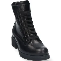 Boots<Durea - Wijdte K - 9785 0490 - Zwart - Uitneembaar voetbed