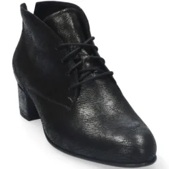Boots<Durea - Wijdte K - 9795 1235 - Zwart - Uitneembaar voetbed