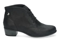 Boots<Durea - Wijdte K - 9603 0554 - Zwart - Uitneembaar voetbed