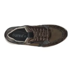 Veterschoenen<Durea - Wijdte K - Bruin - 6295 1175 - Uitneembaar voetbed