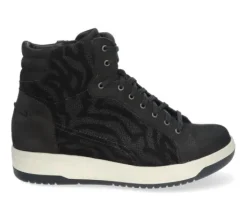 Boots<Durea - Wijdte K plus - 9784 0726 - Zwart - Uitneembaar voetbed