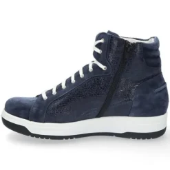 Boots<Durea - Wijdte K plus - 9784 0879 - Blauw - Uitneembaar voetbed