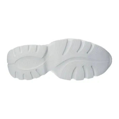 Veterschoenen<Durea - Wijdte M - 6309 1656 - Wit - Uitneembaar voetbed