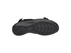 Sandalen<Durea - Wijdte M - 7408 9652 - Zwart - Uitneembaar voetbed