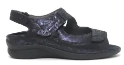 Sandalen<Durea - Wijdte M - 7389 - Blauw - Uitneembaar voetbed