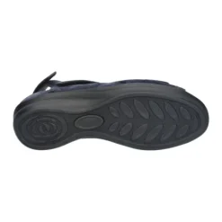 Sandalen<Durea - Wijdte M - 7408 - Blauw - Uitneembaar Voetbed