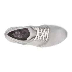 Veterschoenen<Durea City walker - Wijdte K plus - 6245 178 - Grijs - Uitneembaar voetbed