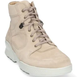 Boots<Durea Go 2 - Wijdte H - 9713 - Beige - Uitneembaar Voetbed